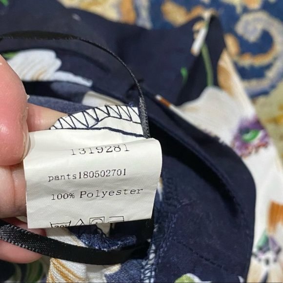 Shein Floral High Waisted Tie Pants - Picture 5 of 13